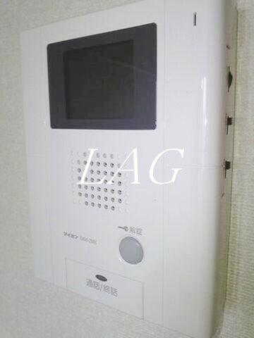 セキュリティ　モニター付きインターホンです。