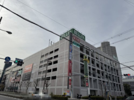 ショッピングセンター　BELLFA(ベルファ都島ショッピングセンター)（ショッピングセンター）まで408m