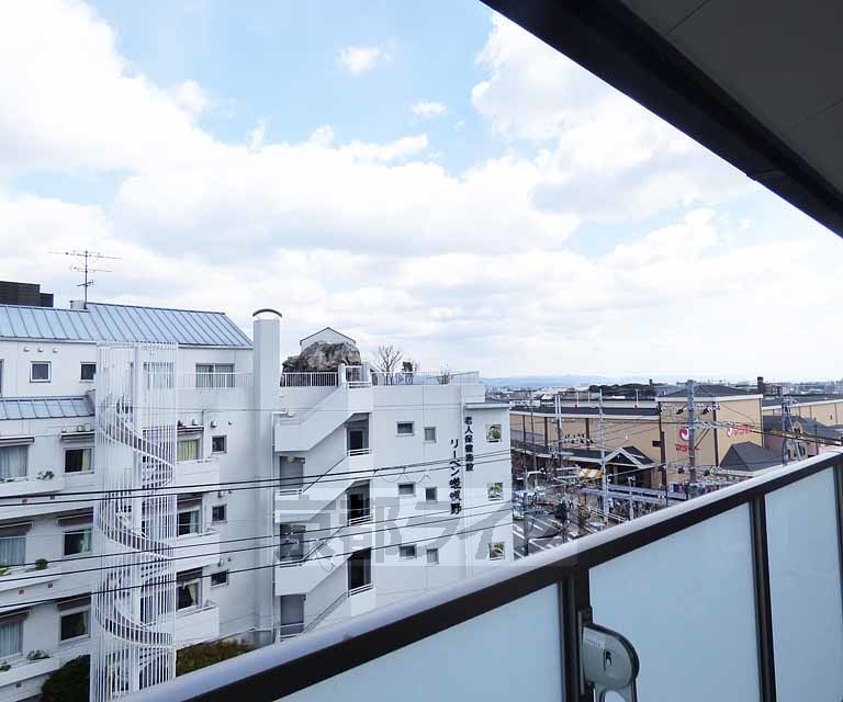 眺望　バルコニーからの室外風景。