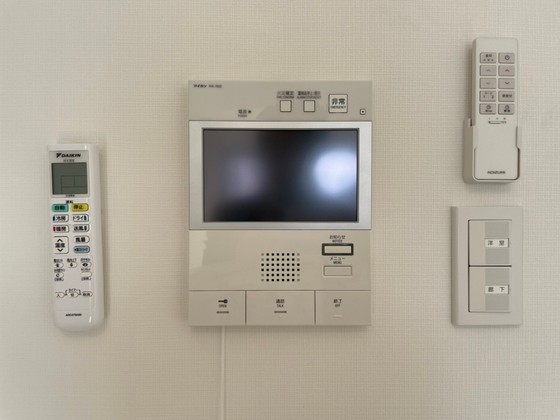 セキュリティ　※別部屋の写真です
