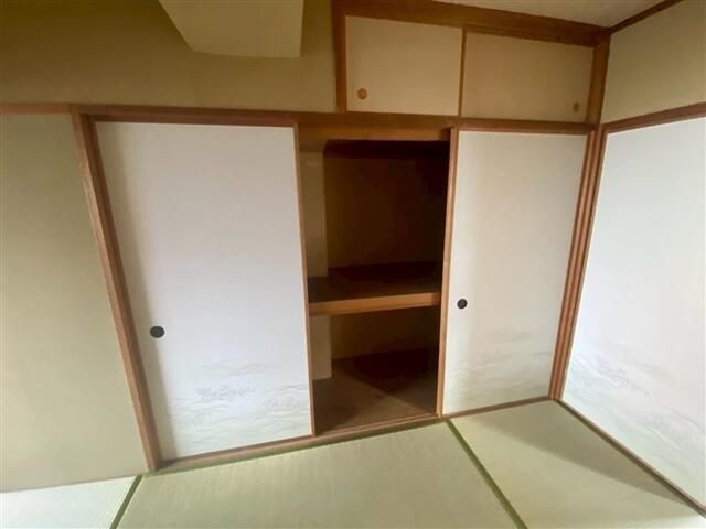 収納　たっぷりとした収納スペースです