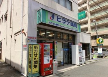 ドラックストア　ヒラテ薬局（ドラッグストア）まで216m