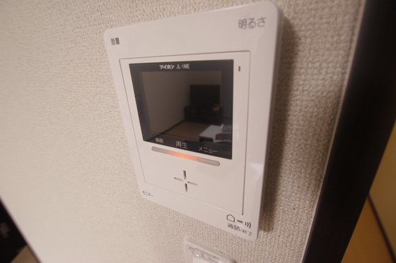 セキュリティ　※別部屋の写真です