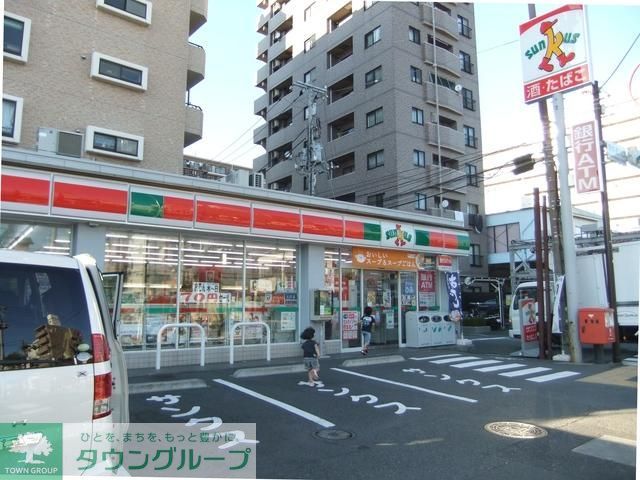 コンビニ　サンクス横浜生麦店（コンビニ）まで224m