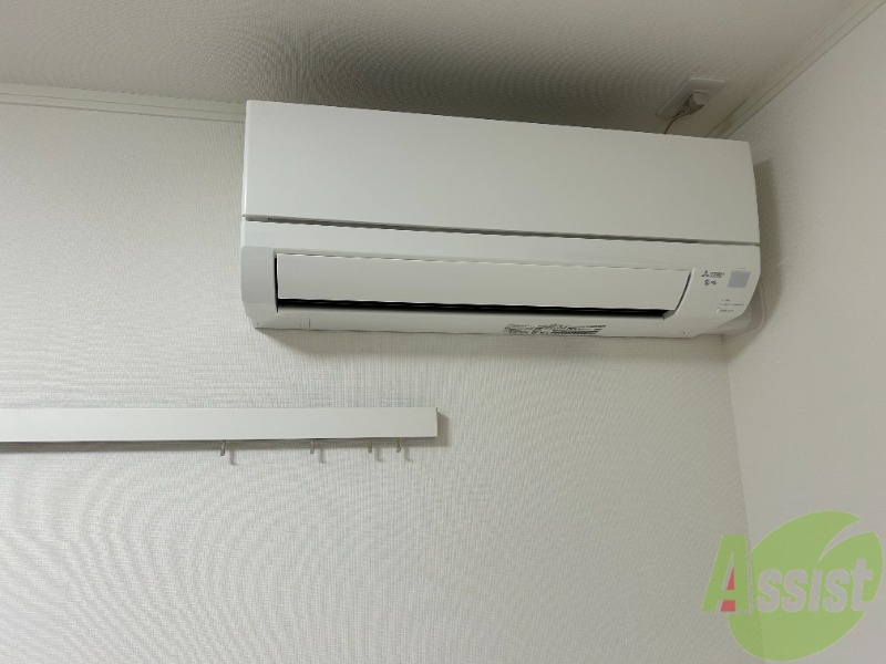 その他設備　エアコンが備え付いているので、入居後すぐにお使いいただけます