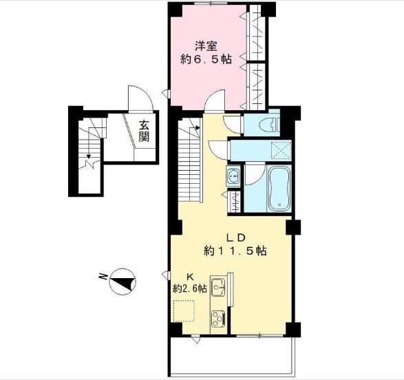 1LDK Mansion in Omiya-ku, Saitama, Saitama — photo 2 of 3