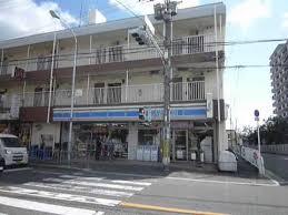 コンビニ　ローソン 旭町店（コンビニ）まで470m