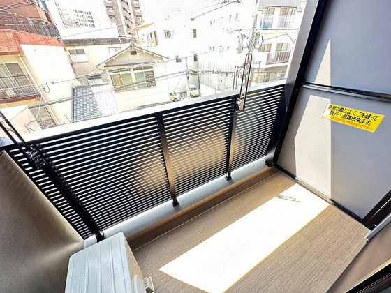 バルコニー　※別部屋の写真です