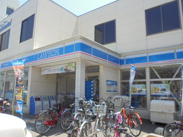 コンビニ　ローソン　新北島六丁目店（コンビニ）まで347m