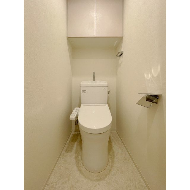 トイレ　ゆったりとした空間のトイレです