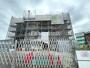 建物外観　建築中