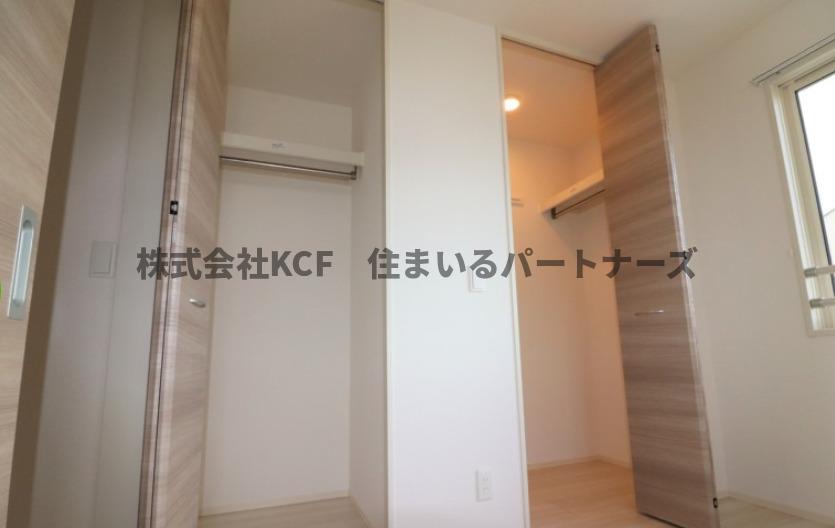 収納　十分な収納スペースがあります