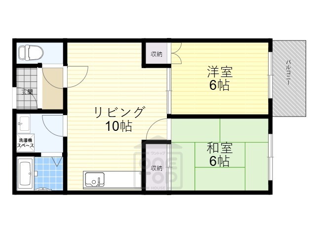 丸矢マンションの間取り写真