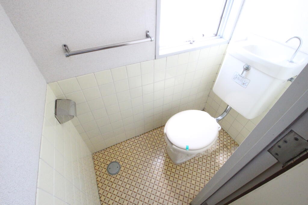 ＪＲ徳島線 徳島駅 徒歩9分 7階建 築49年のトイレ写真