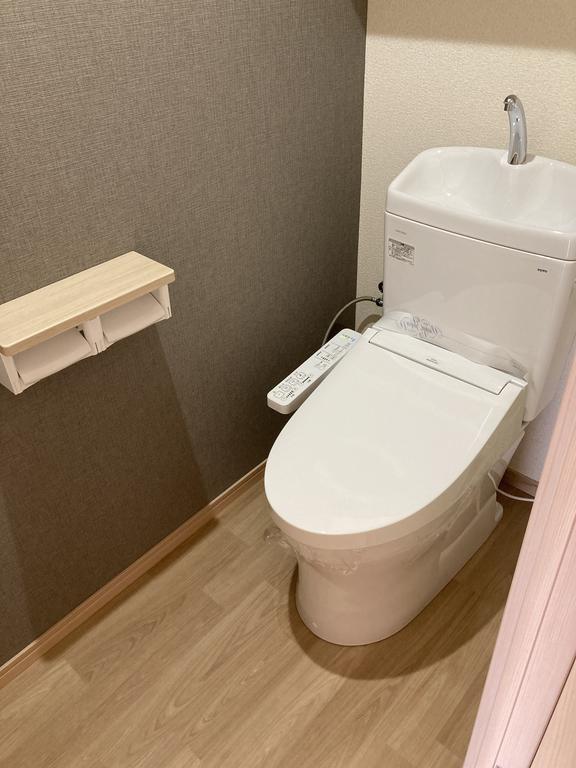 熊本市電健軍線 味噌天神前駅 徒歩4分 5階建 築34年のトイレ写真