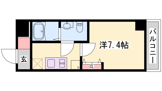 Capital.i姫路の間取り写真