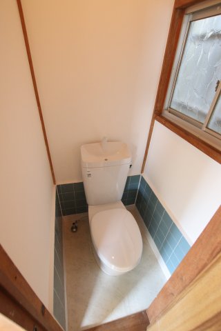 南海高野線 北野田駅 徒歩6分 2階建 築54年のトイレ写真