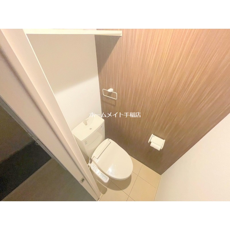 トイレ　ウォシュレット付きで快適な環境です♪