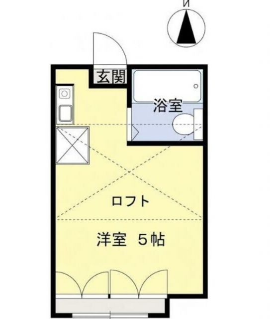 小田急線 狛江駅 徒歩11分 2階建 築24年の間取り写真