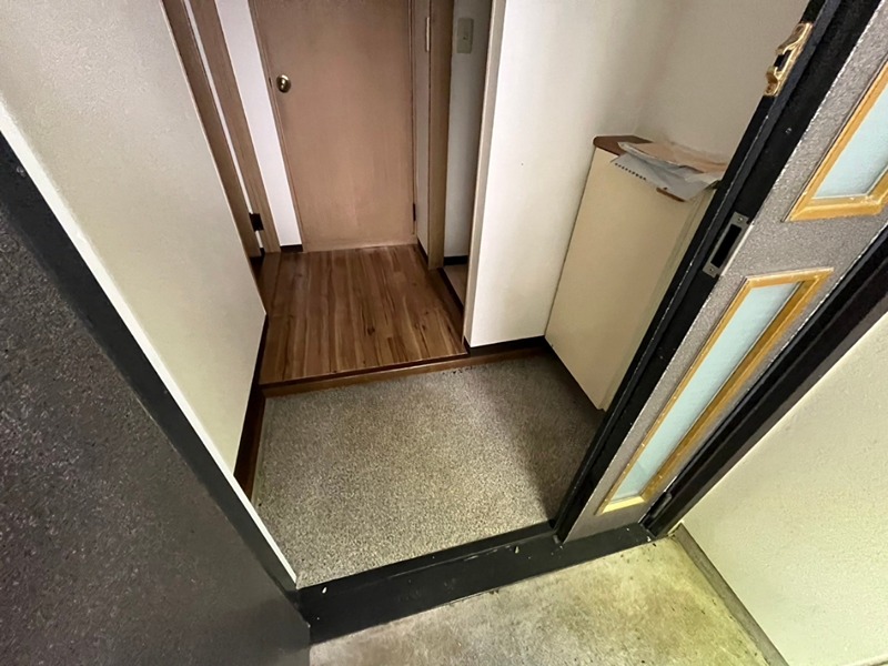 山王ハイツの玄関写真