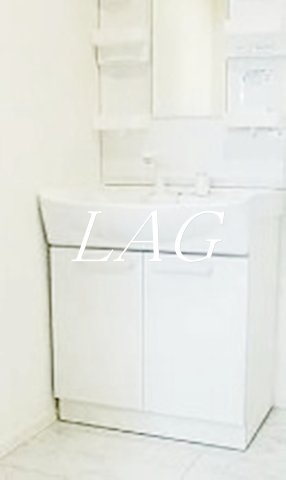 洗面設備　独立洗面台です。（別部屋参考写真です。）