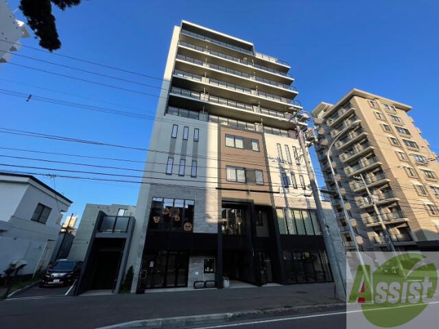 建物外観　札幌市中央区南二条西「サッポロアツマルレジデンス」