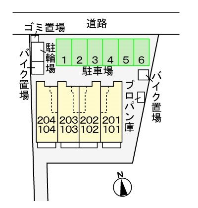 その他共有部分　見取り図です。