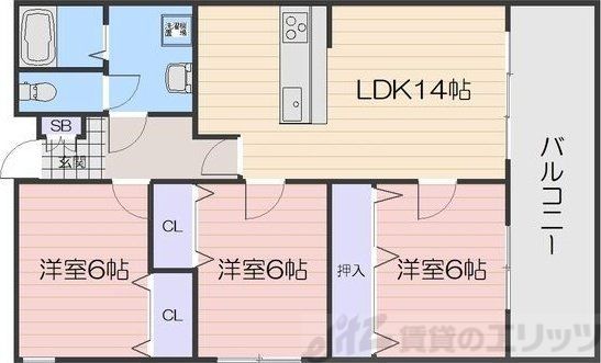 フローラ穂積台の間取り写真