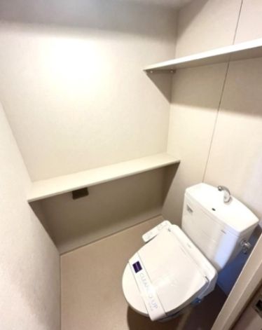 東急東横線 都立大学駅 徒歩4分 11階建 築8年のトイレ写真