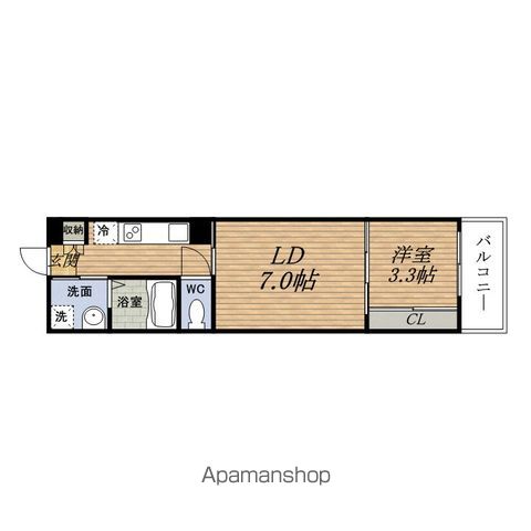 地下鉄御堂筋線 江坂駅 徒歩7分 8階建 築15年の間取り写真