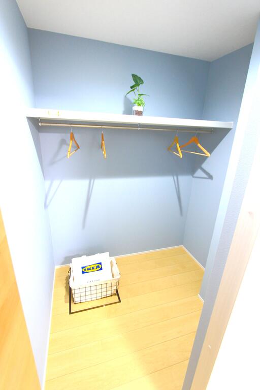 収納　ウォークインクローゼット完備！収納力豊富なお部屋です♪
