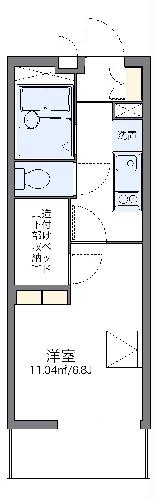 レオパレスAngel柏の間取り写真