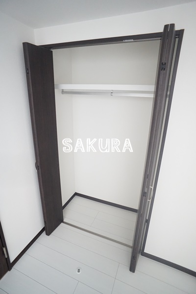 収納　お荷物の多い方でも安心のクローゼット付き♪