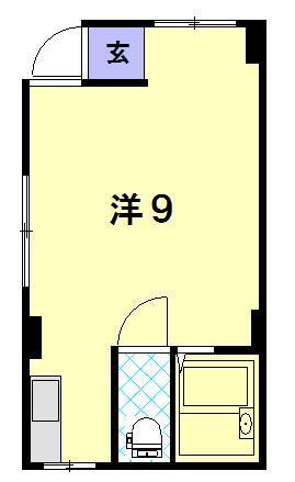 幸ビルの間取り写真