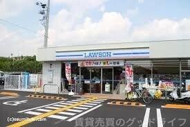 コンビニ　ローソン太秦青木ケ原町店（コンビニ）まで384m