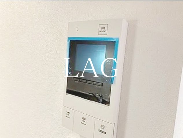 セキュリティ　モニター付きインターフォンです。