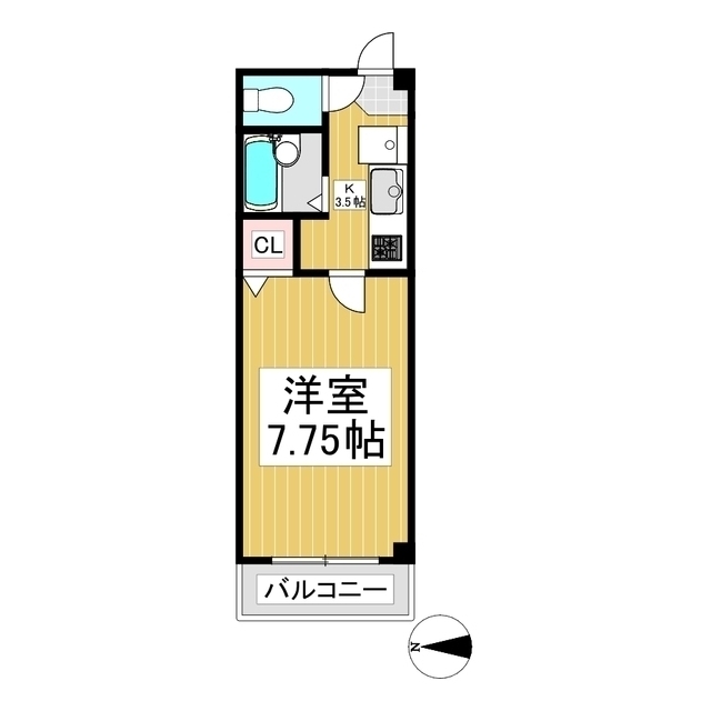 クリアーエクセルの間取り写真