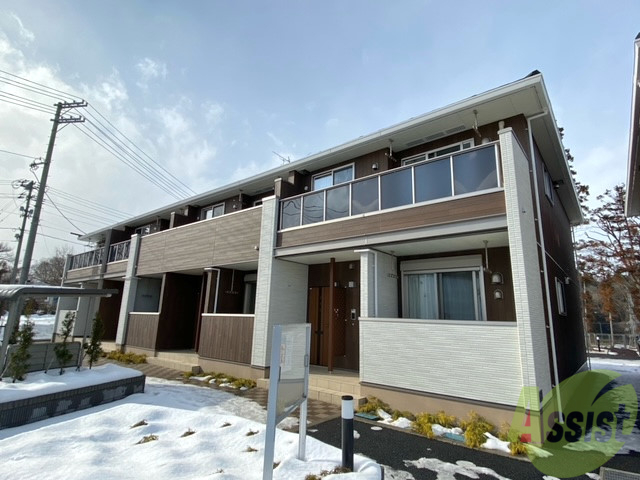 建物外観　仙台市青葉区上愛子字北原道上「アパパネ２」