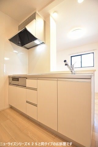 七栄アパートBのキッチン写真
