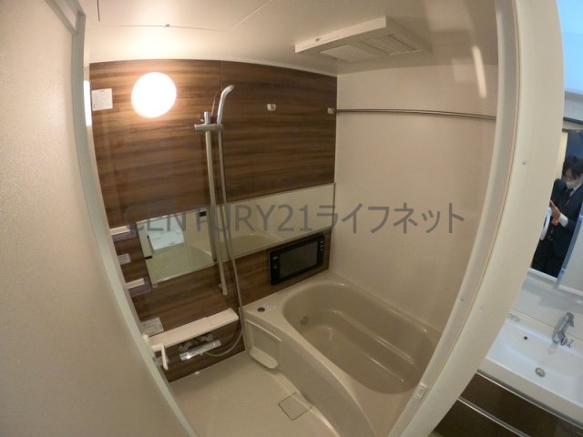 阪急神戸線 神崎川駅 徒歩7分 10階建 築2年の風呂写真