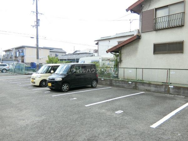 駐車場　見晴らしの良い駐車場！