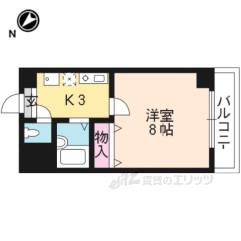 グッドライフ南草津1の間取り写真