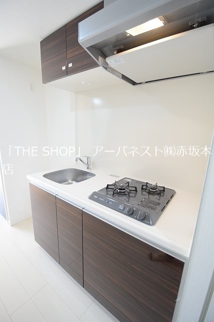 キッチン　使いやすい２口ガスコンロ！