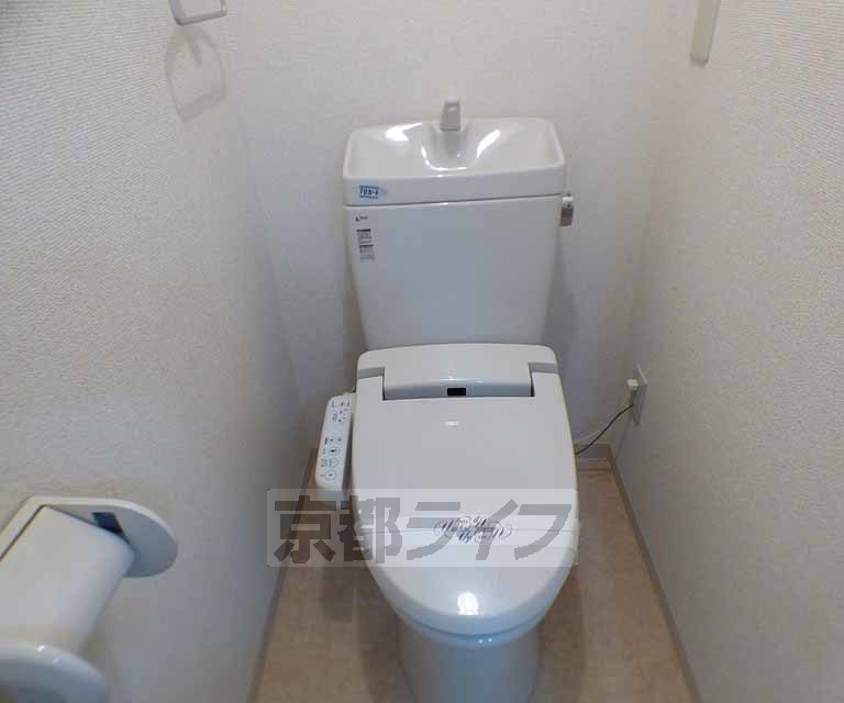 トイレ　きれいなセパレートの割安アパート