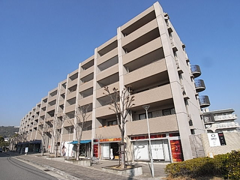 白鷹苦楽園マンションの外観写真