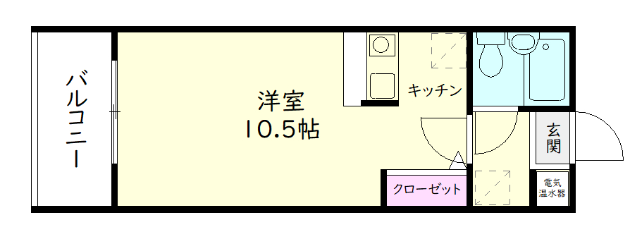 ニチレオZの間取り写真