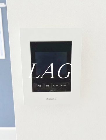 セキュリティ　モニター付きインターフォンです。