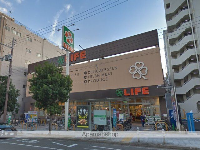 スーパー　ライフ清水谷店（スーパー）まで508m
