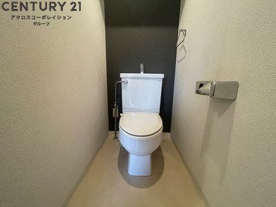 トイレ　トイレも広々としています。