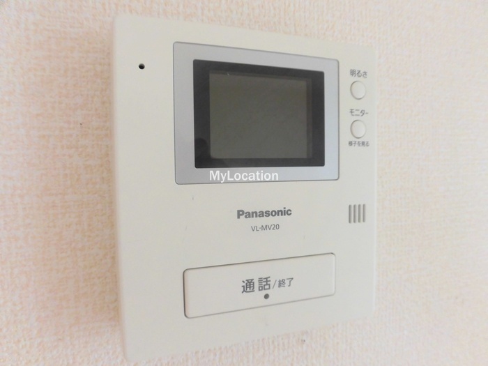 セキュリティ　☆モニター付きインターホンです☆